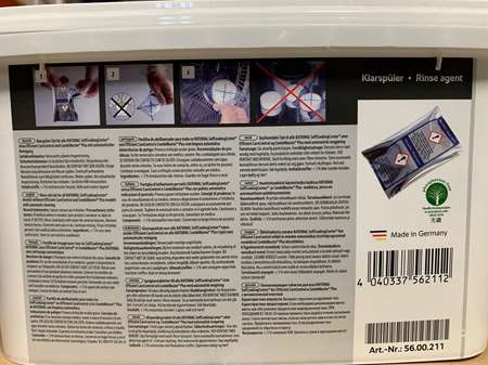 Image de TABLETTE RATIONAL RINCAGE  (50 doses) 3KG