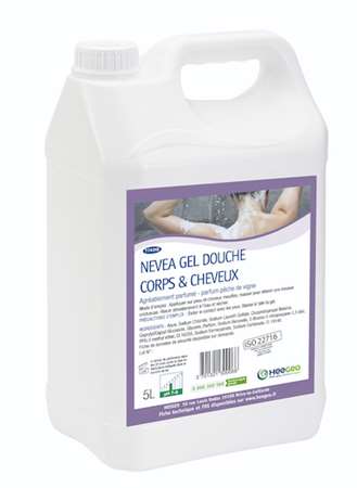 Image de GEL DOUCHE CORPS ET CHEVEUX PECHE DE VIGNE 5L