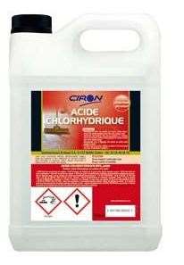 Image de ACIDE CHLORYDRIQUE 33% - BIDON DE 5L