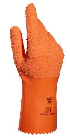 Image de GANT HARPON 321 ORANGE LATEX T9 LA PAIRE