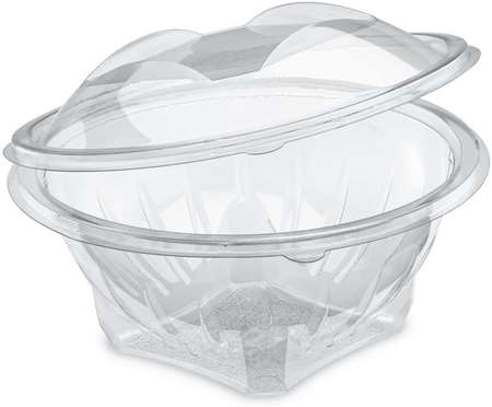 Image de BOL A SALADE AVEC COUV CHARNIERE 750CC PAQUET DE 50/SCU