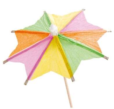 Image de DECORS GLACE 9CM 'OMBRELLES MULTICOLOR' (189.79) x144