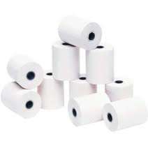 Image de BOBINE CAISSE BLANCHE 1 PLI 60GR 76X70X12 PACK DE 10
