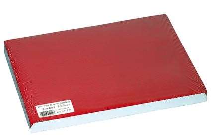 Image de SET 30x40 TISS-LACK BORDEAUX PAQUET DE 500