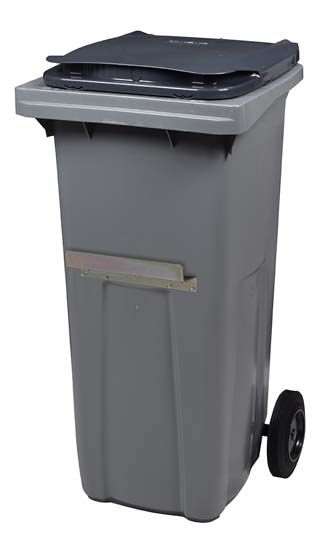 Image de CONTENEUR 240L GRIS AVEC BARRE VENTRALE /SCU