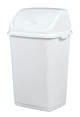 Image de POUBELLE 50L PLASTIQUE COUVERCLE BASCULANT