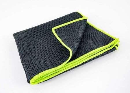 Image de TORCHON ESSUIE VAISSELLE MICROFIBRE GRIS FONCE - UNITE