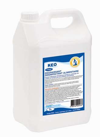 Image de KEO DEGRAISSANT DESINFECTANT ALIMENTAIRE 5L