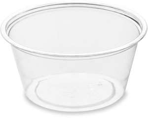 Image de DUNIMEAL POT A SAUCE 60ML RPET TRANSP COLIS DE 2500