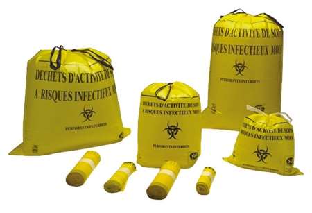 Image de SP 50L JAUNE BD DASRI 22µ COLIS DE 400 HOSTO05022JA