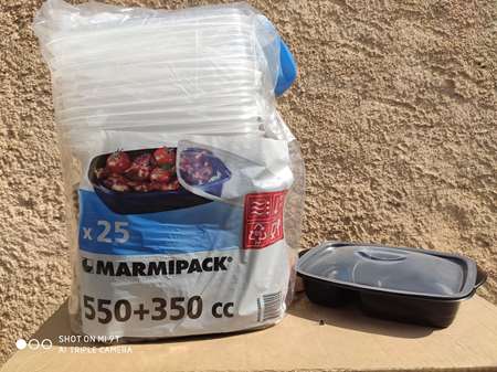 Image de MARMIPACK COMPARTIMENTE (550+350) PACK DE 25