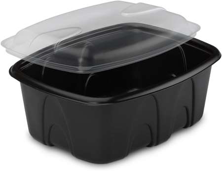 Image de BOITES NOIRES AVEC COUVERCLE ARCHIPACK 1000CC SACHET DE 30