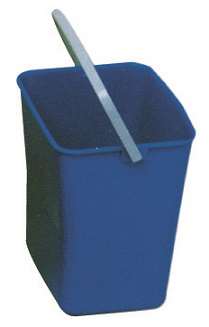 Image de SEAU 5L BLEU CARRE AVEC GRADUATION/1355B