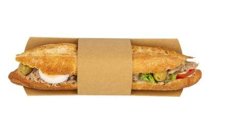 Image de BAGUE SANDWICH KRAFT - PACK DE 100
