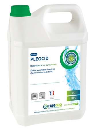 Image de PLEOCID DETARTRANT ACIDE SURPUISSANT 5L/SCU