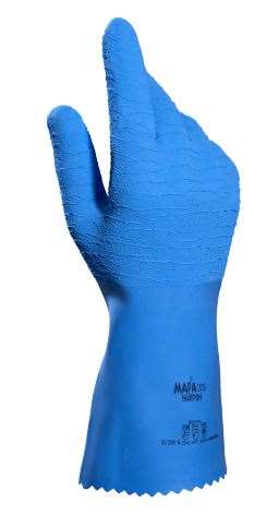Image de GANT HARPON 326 BLEU LATEX T10 LA PAIRE