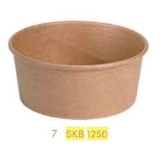 Image de POTS RONDS CARTON KRAFT SALADE 1250ML SKB1250 (x50)
