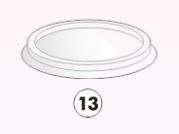 Image de COUVERCLE POTS CRISTAL 150CC PAQUET DE 100