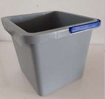 Image de SEAU 6 LITRES ACCROCHE CHARIOT ANSE BLEU 1630/SCU