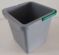 Image de SEAU 6 LITRES ACCROCHE CHARIOT ANSE VERT 1632/SCU