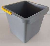 Image de SEAU 6 LITRES ACCROCHE CHARIOT ANSE JAUNE 1633/SCU