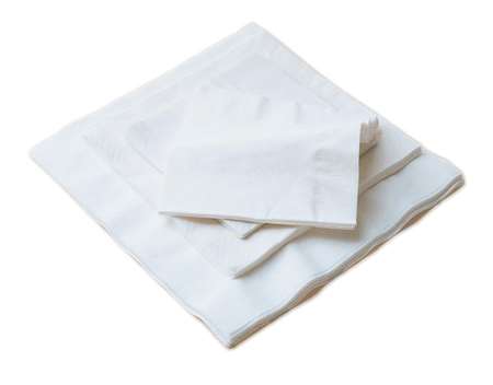 Image de SDT 30x30 BLANC 1 PLI COLIS DE 5000/NH406BL