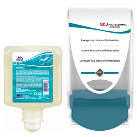 Image de SAVON PUREBAC MOUSSE LAVANTE ANTIMICRO 1LX6/PBF1LMD/SCU