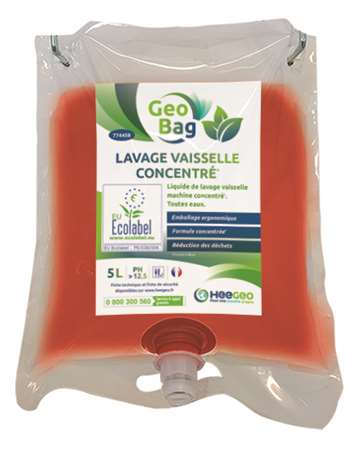 Image de GEO BAG CUISINE VAISSELLE LAVAGE CONCENTRE ECOLABEL 2x5L