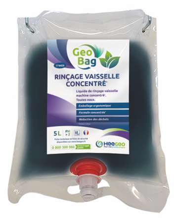Image de GEO BAG CUISINE VAISSELLE RINCAGE CONCENTRE ECOLABEL 2X5L