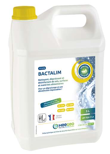 Image de BACTALIM 5L DEGRAISS DESINF ALIMENTAIRE 5L/SCU