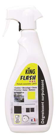 Image de KING FLASH NET DEGRAISSANT SURPUISSANT 750CC