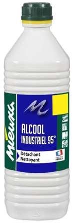Image de ALCOOL MENAGER 95° CARTON DE 12x1L