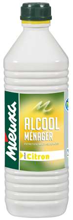 Image de ALCOOL MENAGER CITRON CARTON DE 12X1L