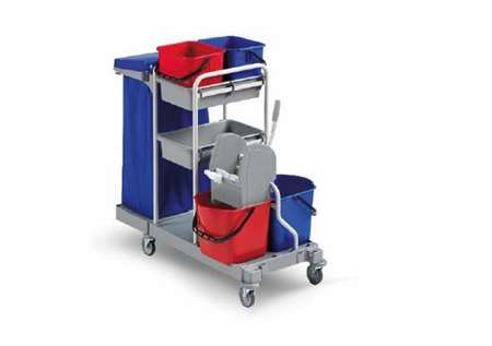 Image de CHARIOT ARIANE 225 2X6L + 2X15L + PRESSE A MACHOIRE/SCU
