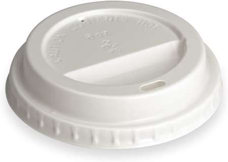 Image de COUVERCLE GOBELET BLANC 11CL 4OZ X50