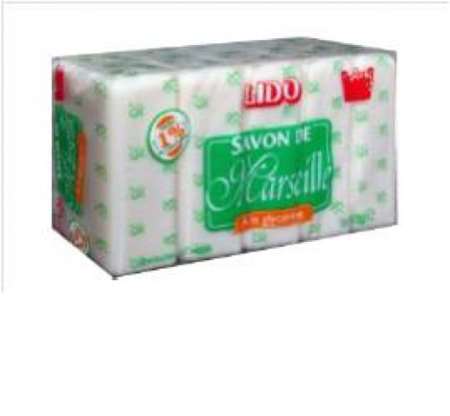 Image de SAVON DE MARSEILLE 100gr sachet de 5 x 100 g AO