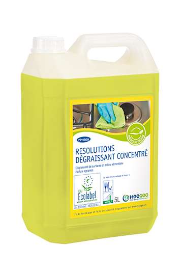 Image de RESOLUTIONS DEGRAISSANT ALIMENTAIRE BIDON DE 5L