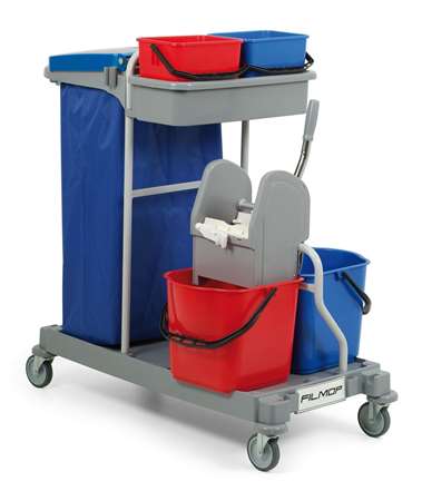 Image de CHARIOT ARIANE 2115 2X6L + 2X15L + PRESSE A MACHOIRE/SCU