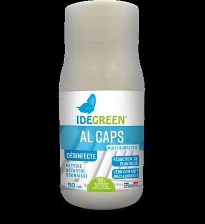 Image de IDEGREEN AL'CAPS DESINF MULTI SURFACES CONCENTRE (12x50ml)