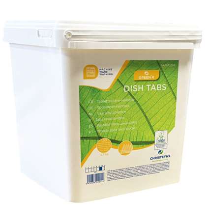 Image de AX/GREEN'R DISH TABS LAVE VAIS 2.7 KG (150X18G) ECOLABEL