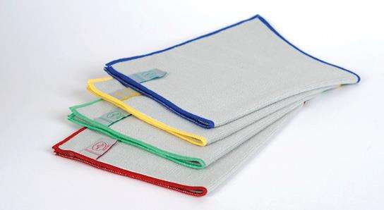 Image de LAVETTE MINI 320 23X35 (Sachet de 5) BLEUE DECITEX