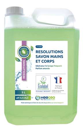 Image de RESOLUTIONS SAVON MAINS ET CORPS 5L