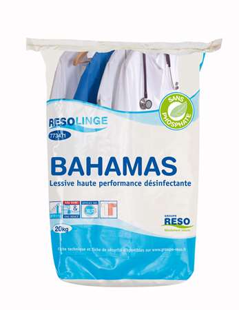 Image de BAHAMAS LESSIVE POUDRE DESINFECTANTE 13.5KG