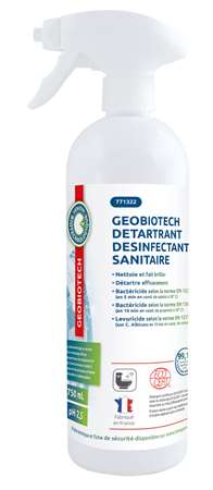Image de GEOBIOTECH SANITAIRES DESINFECTANT 750ML ECOCERT