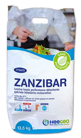 Image de ZANZIBAR LESSIVE POUDRE (TACHES ALIMENTAIRES) 13.5KG