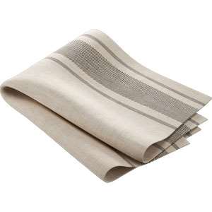 Image de SDT 38x54 NOIR MALIA KITCHEN TOWEL AIRLAID CARTON DE 200