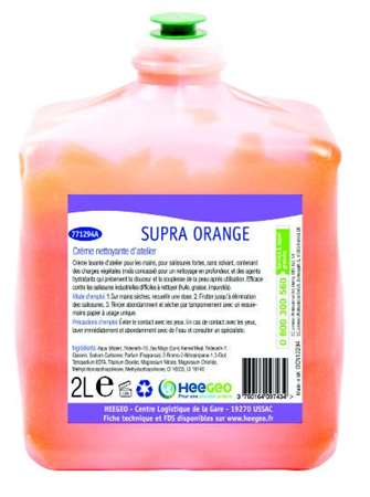 Image de SUPRA ORANGE - SAVON ATELIER - CARTOUCHE 2L (IV)