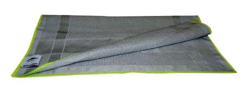 Image de TORCHON ESSUIE VERRES MICROFIBRE GRIS CLAIR - PACK DE 2