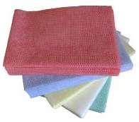 Image de KEO LAVETTE AJOUREE VERTE PACK DE 25