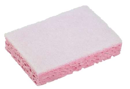 Image de EPONGE ROSE DOUBLE FACE - PACK DE 10